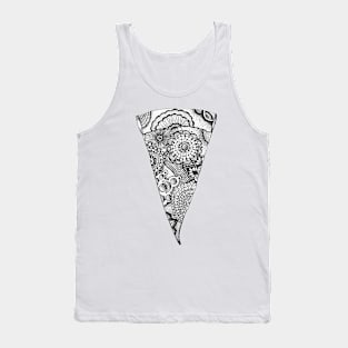 Pizza mandala Tank Top